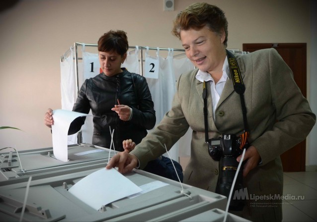 Липецкие журналисты голосуют полными составами редакций