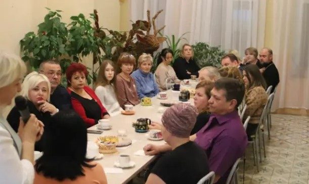 Елена Тутыхина – одна из главных организаторов встречи с родственниками мобилизованных