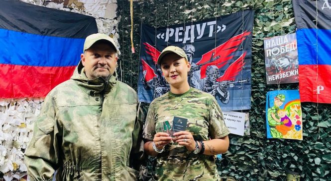 ВОЕНКОР ТРК “ЛИПЕЦКОЕ ВРЕМЯ” АННА ГАВРИЛОВА–ГОЛЕМБОВСКАЯ НАГРАЖДЕНА МЕДАЛЬЮ “ЗА ПОМОЩЬ ФРОНТУ”