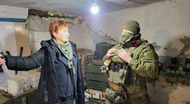 ГУМГРУЗ БОЙЦАМ НА ПЕРЕДОВУЮ