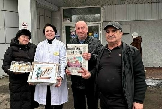 “СЕЛЬСКАЯ НИВА” ПОДДЕРЖИВАЕТ БОЙЦОВ В ГОСПИТАЛЯХ