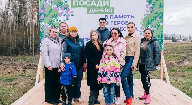 ЖУРНАЛИСТЫ ГАЗЕТЫ “ПЕРВЫЙ НОМЕР” ПРИСОЕДИНИЛИСЬ К АКЦИИ “САД ПОБЕДЫ”